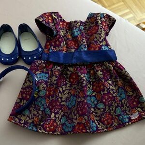 American Girl Truly Me Fancy Holiday Party Outfit discontinued full set
